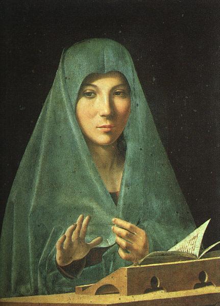 Antonello da Messina Virgin Annunciate oil painting image